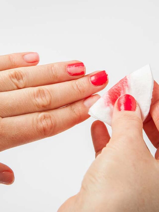 Home remedies to remove nail polish