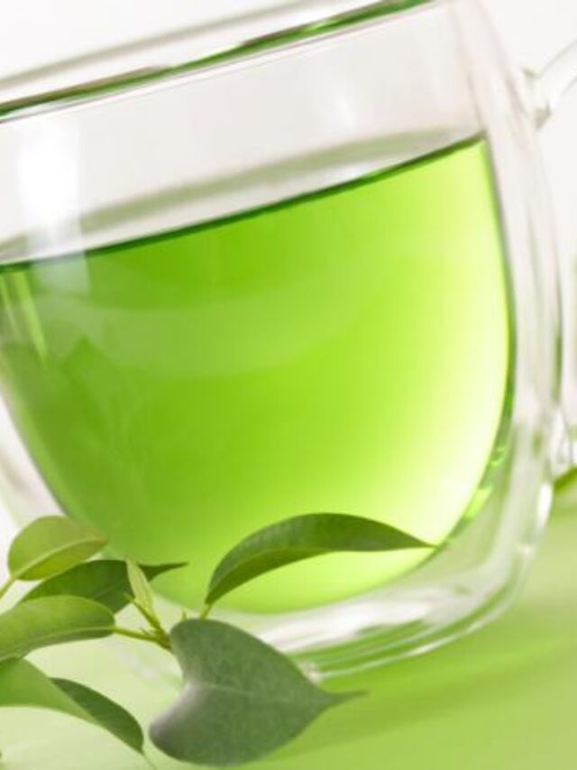 Use green tea for beautiful hair like this